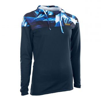 ION Wetshirt Hood Langarm Frauen blue capsule