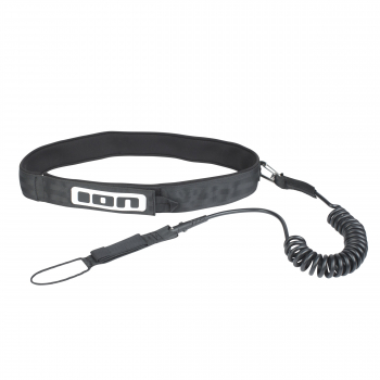 ION SUP Core RACE 2.0 Leash coiled hipbelt black 10'