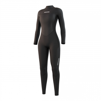 Mystic Traje de buceo Star 5/3mm Cremallera dorsal Mujer Negro