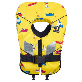 Crewsaver Euro 100N Chaleco sólido para bebés amarillo