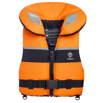Crewsaver Spiral 100N Solid Vest For Juniors Between 30 - 40 Kg Orange