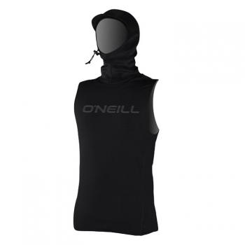 Oneill Thermo-X Hooded Tanktop Maenner Schwarz 2019 Vorderansicht