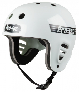 Pro-Tec FullCut Water Water Sports Helmet Gloss White Front View