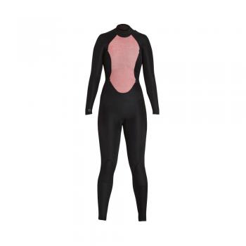 Xcel Asse OS OS Muta 5/4mm Retro-Zip Donna Nero