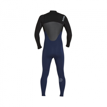 Xcel Axis Wind X2 Traje de buceo de 5/4mm con cremallera frontal Tinta azul para hombres