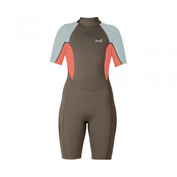 Xcel GCS OS Shorty Wetsuit 2mm Backzip Women Graphite