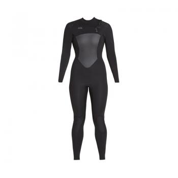 Xcel Infiniti X2 Fullsuit 5/4mm Front Zip Woman Black Front View