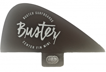 Buster Surfboard Finnen Center Fin Black 1.8''