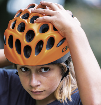 Catlike Kitten Fahrradhelm für Kinder Orange