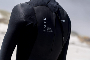 ION Seek Select Semidry Neoprenanzug 4/3mm Back-Zip Männer black