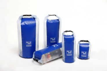°hf Packsack Dry-Pack Transparent Vorderansicht