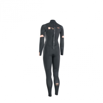 ION Amaze Core Neoprenanzug 5/4 mm Back-Zip Frauen Schwarz