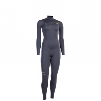 ION Amaze Core Semidry Neoprenanzug 3/2mm Front-Zip Frauen steel grey