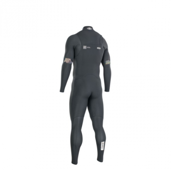 ION Seek Core Neoprenanzug 4/3 mm Front-Zip Männer Schwarz