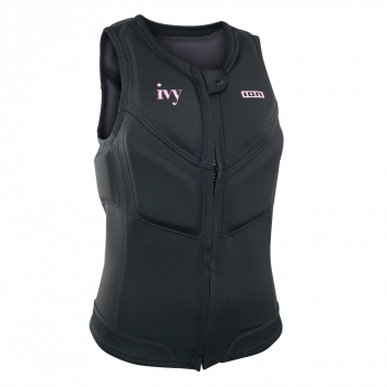 ION Gilet Ivy Front-Zip Femmes noir