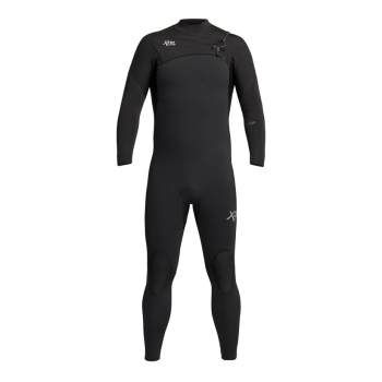 Traje de neopreno Xcel Comp X2 4/3mm Cremallera frontal Hombre Negro