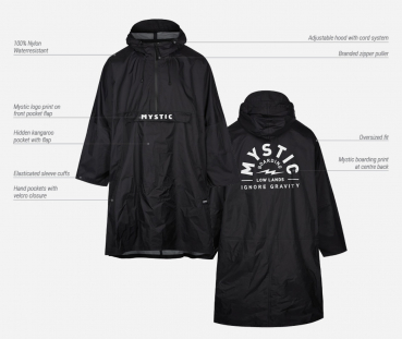 Mystic Wingman Jacke Schwarz