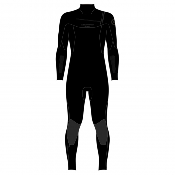 Neilpryde Mission Wetsuit 5/4mm Frontzip Men C1 Black