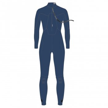 Neilpryde Serene Neoprenanzug 5/4mm Backzip Frauen C2 Blau