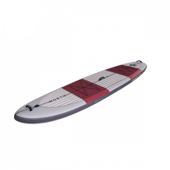 North SUP Docker Planche de standup paddle gonflable Package Ciel Gris 11'0" x 34" x 6" OneSize