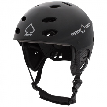 Pro-Tec Ace Wake Water Sports Helmet Unisex Matte Black Front View