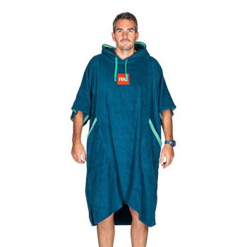 Red Original Lujoso Poncho de Cambio de Toalla Unisex Azul Marino