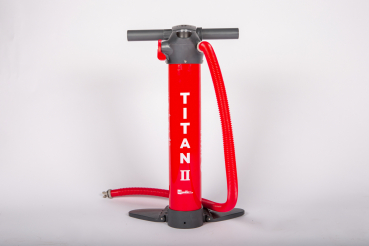 Red Paddle Co TITAN II Pump in der Box Rot