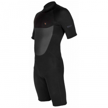 RRD Zero Shorty Short Sleeve Wetsuit 2/2 Backzip Men Black