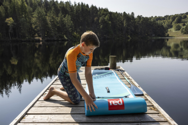 Red Paddle Co SNAPPER SUP per bambini 9'4" x 27" x 4" MSL con pompa TITAN 2