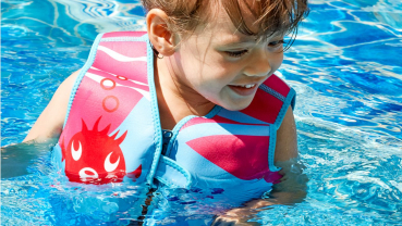 Beco Sealife Schwimmweste 9639 S für Kinder 15-18 kg pink oder grün Schwimmhilfe 