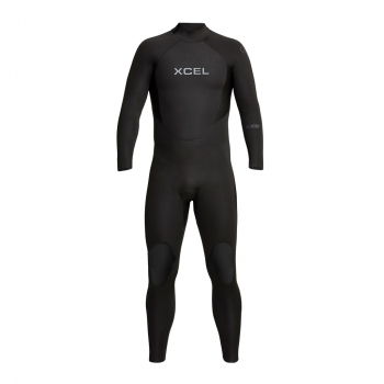 Xcel Axis OS Muta 5/4mm Back-Zip Uomo Ardesia Nero