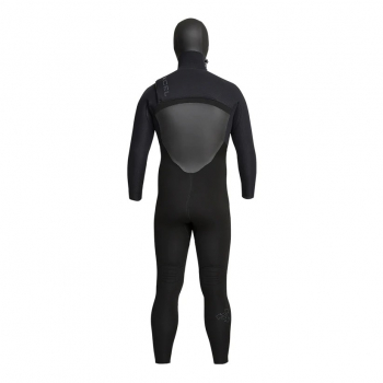 Xcel Traje de buceo Drylock X2 con capucha 5/4mm Cremallera frontal Hombre Negro