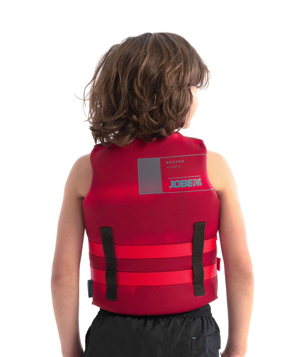 Jobe Giubbotto di salvataggio in neoprene per bambini rosso • Sicurezza  negli sport acquatici