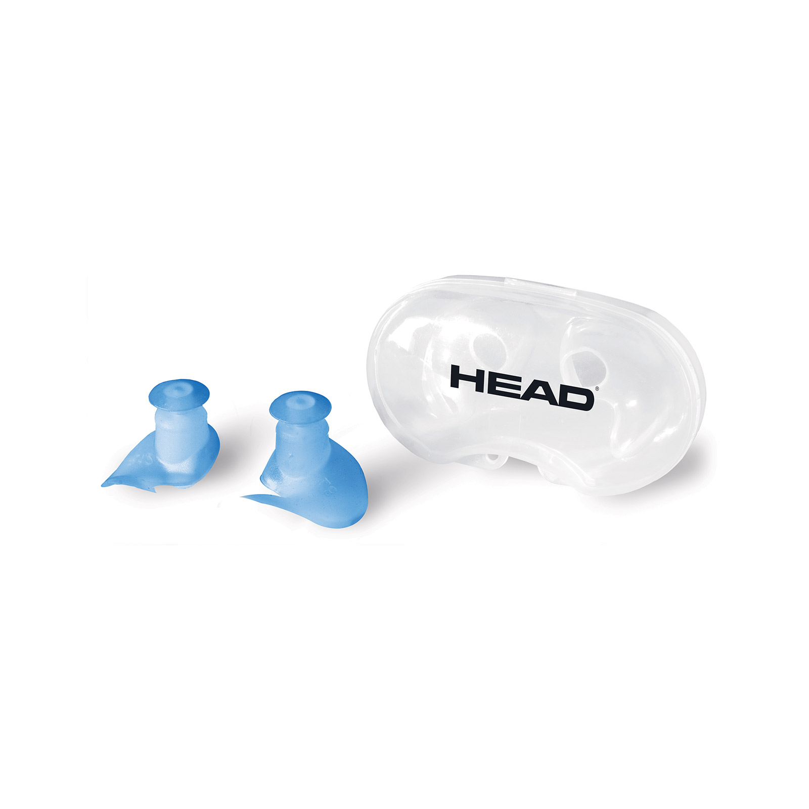Bouchon d'oreille Head Silicone Flap Blue • Sécurité dans les