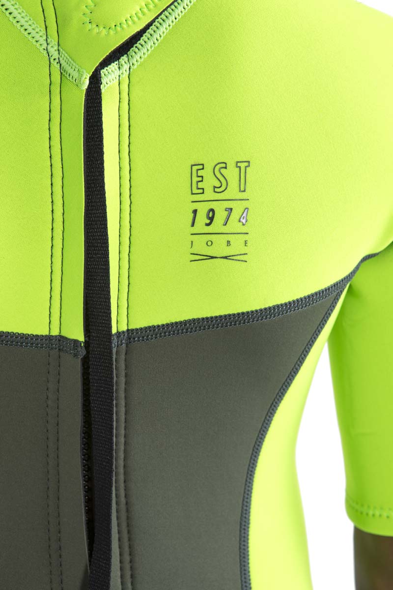 Wetsuit Scorpena Hawaii Shorty, 3-2mm, neon green 