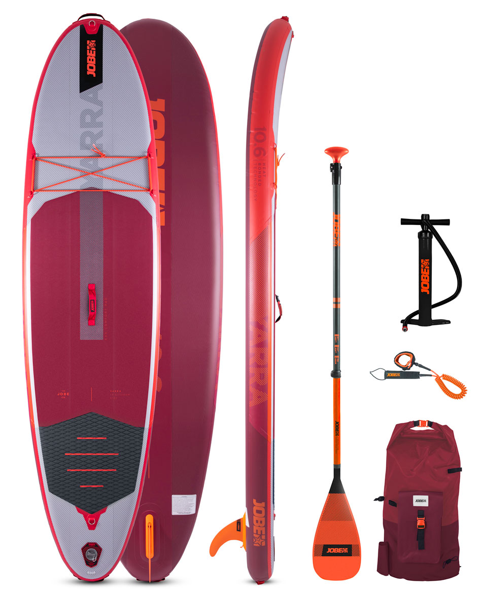 Composición Calamidad Esperar Jobe Yarra 10.6 Tabla de Paddle SUP inflable Soporte Rojo • Seguridad en  los deportes acuáticos