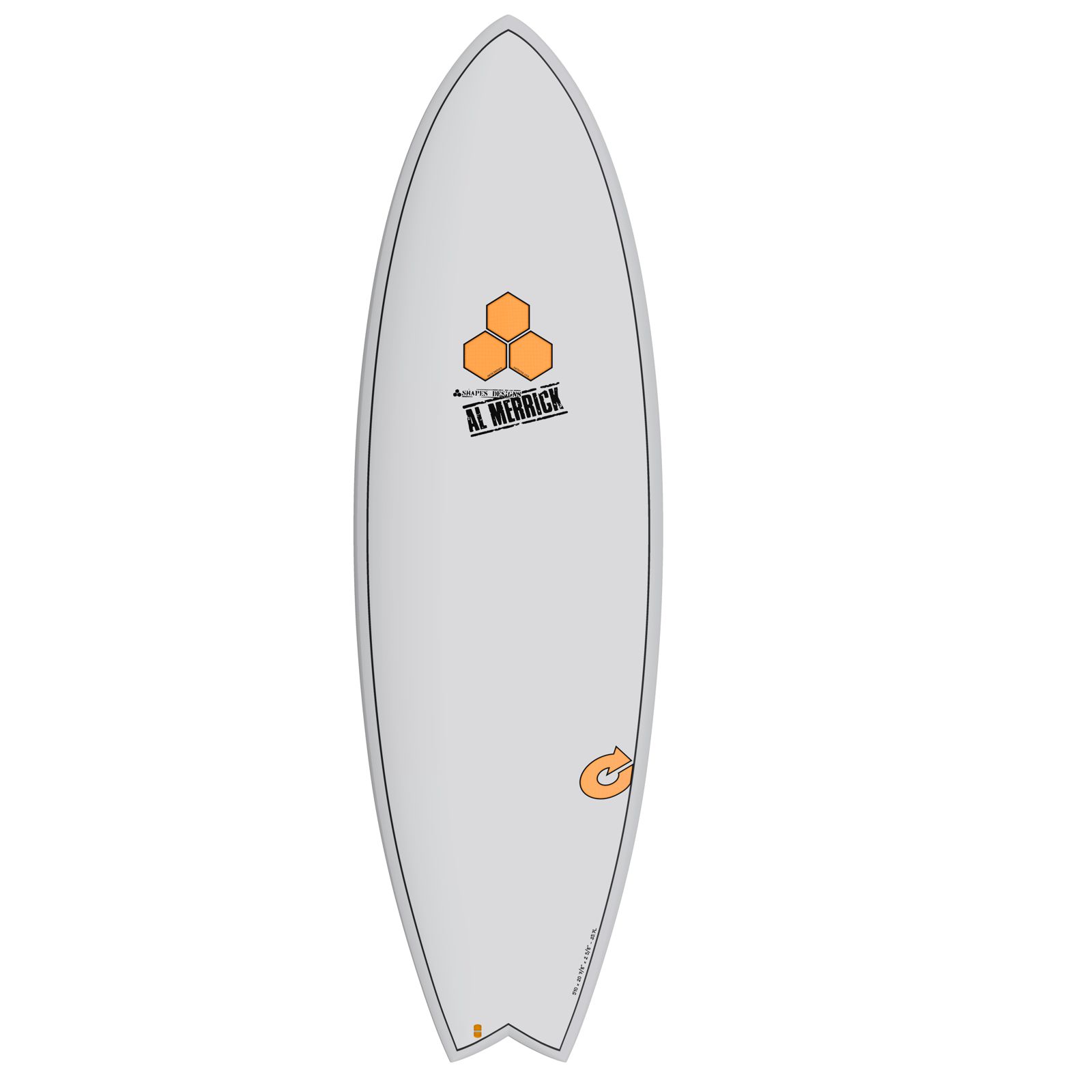 Surfboard CHANNEL ISLANDS X-lite Pod Mod 5.6 gray • Safety in ...
