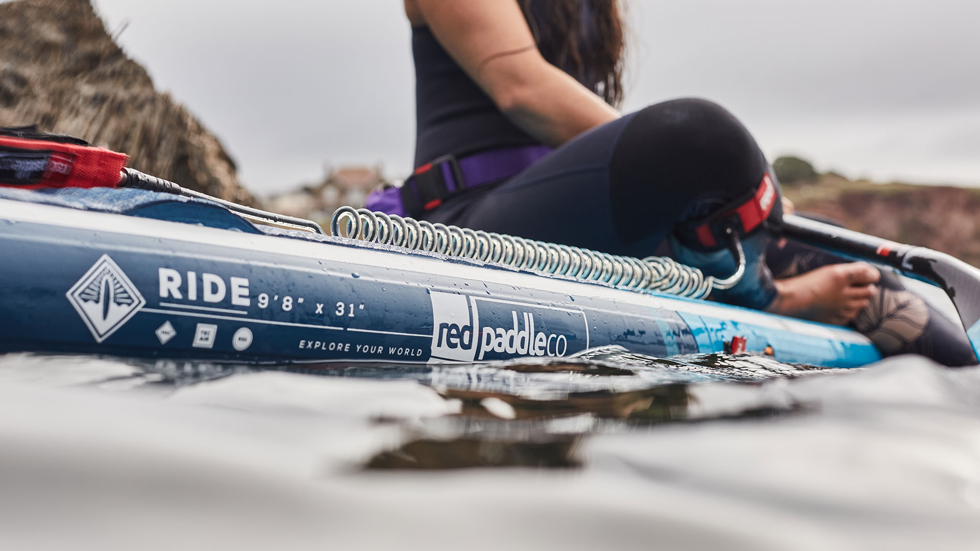 Red Paddle Co RIDE MSL Board Set 9'8 x 31 x 4,7 2021 • Sicherheit im  Wassersport