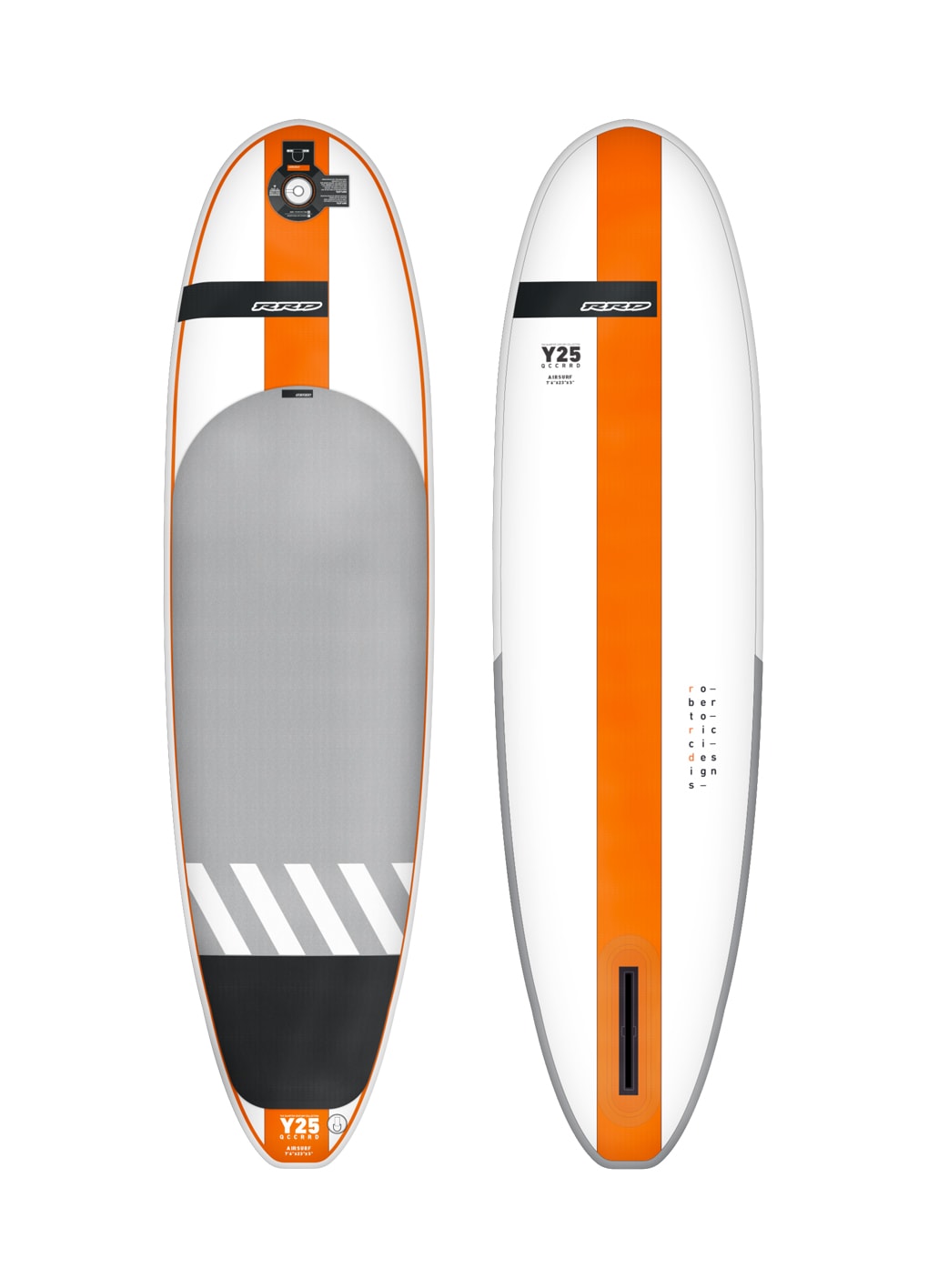 RRD AIRSURF 7.6 Inflatable Surfboard in water