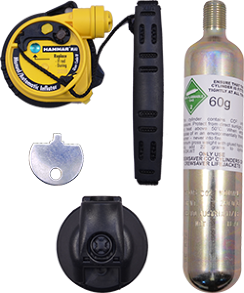 Crewsaver MA1 Envase de 60 g Hammar Rearming