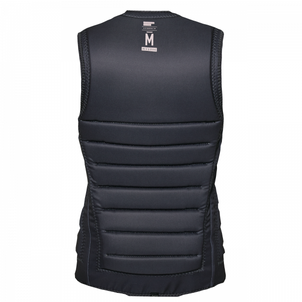 Mystic Juice Impact Vest Wake con zip frontale Donna Grigio Scuro