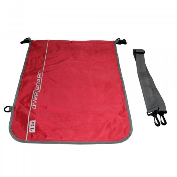 OverBoard Sac étanche 15 litres rouge