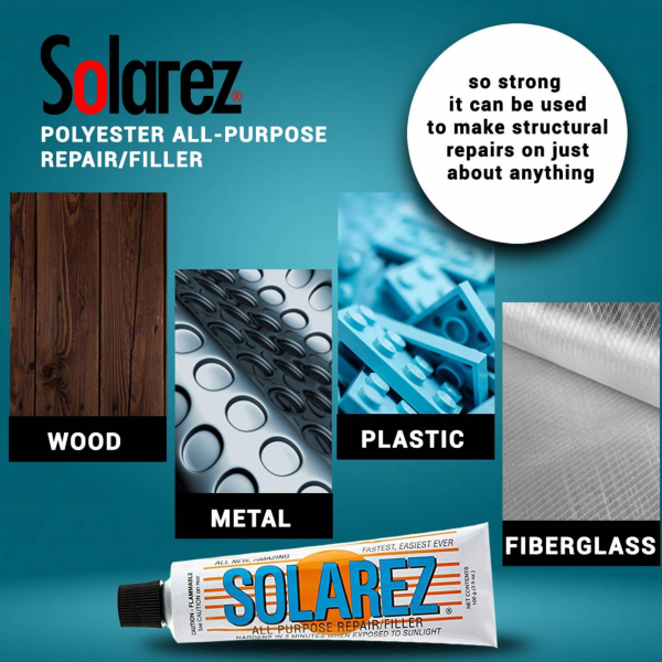 SOLAREZ Allround polyester UV light repair 100g