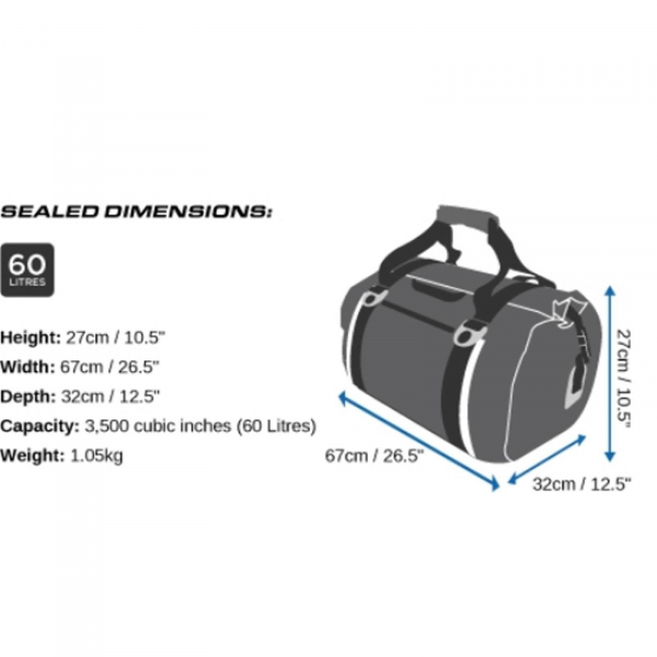 Overboard Duffel Bag étanche 60 litres jaune