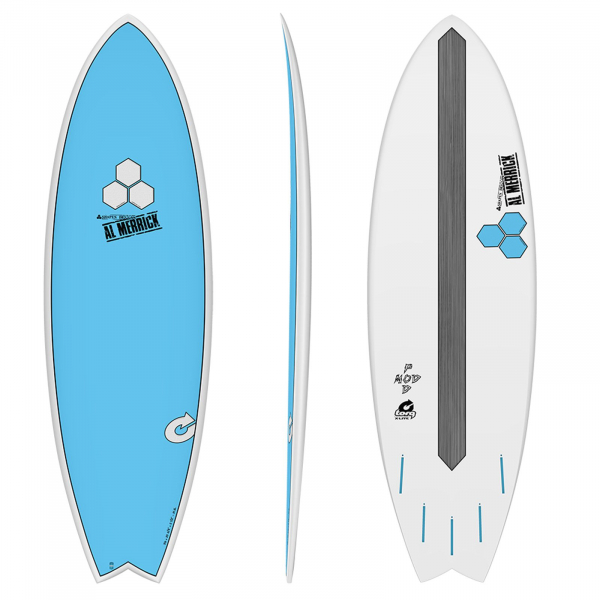 Planche de surf CHANNEL ISLANDS X-lite Pod Mod 5.6 bleu