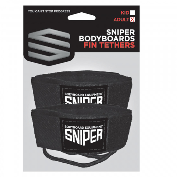 SNIPER Bodyboard Fins Leash Deluxe