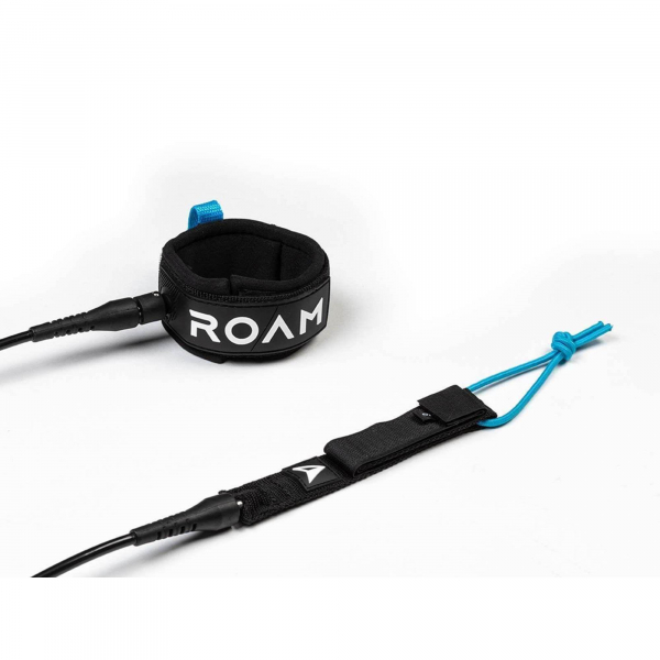 ROAM Leash pour planche de surf Comp 6.0 183cm 6mm noir