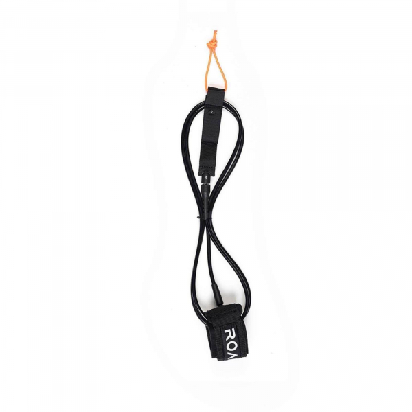 ROAM Surfboard Leash Extra Fuerte 7.0 7mm Negro