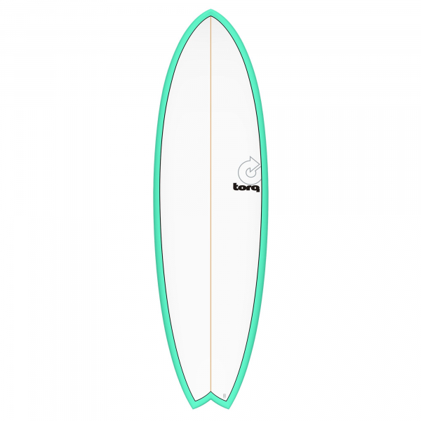 Surfboard TORQ Epoxy TET 5.11 MOD Fish Seagreen