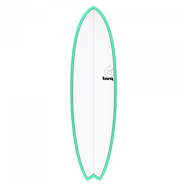 Surfboard TORQ Epoxy TET 6.10 MOD Fish Seagreen